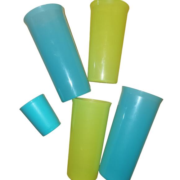 Vintage Tupperware Tumblers Cups and Shot glass - Picture 2 of 12
